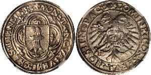 60 Kreuzer Schweiz Silber 