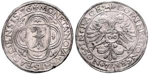 60 Kreuzer Schweiz Silber 
