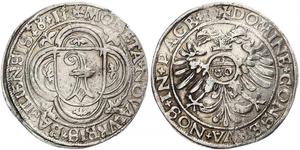 60 Kreuzer Schweiz Silber 