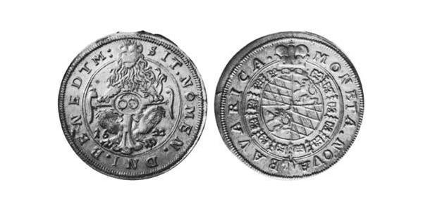 60 Kreuzer Duchy of Bavaria (907 - 1623) 銀 Maximilian I, Elector of Bavaria (1573 – 1651)