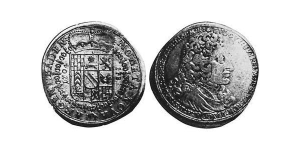 60 Kreuzer Margraviate of Baden (1112 - 1803) 銀 