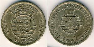 60 Сентаво Східний Тимор (1702 - 1975) / Португалія Цинк/Мідь 