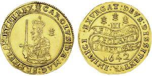 60 Шилінг Королівство Англія (927-1649,1660-1707) Золото Карл I (1600-1649)