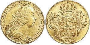 6400 Reis Brasilien Gold Joseph I of Portugal (1714-1777)