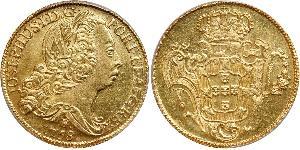 6400 Reis Brasilien Gold Joseph I of Portugal (1714-1777)