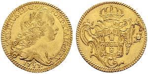 6400 Reis Brasilien Gold Joseph I of Portugal (1714-1777)