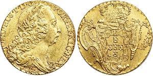 6400 Reis Brasilien Gold Joseph I of Portugal (1714-1777)