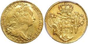 6400 Reis Brasilien Gold Joseph I of Portugal (1714-1777)