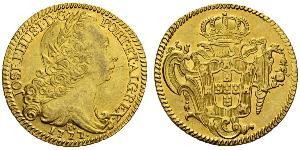 6400 Reis Brasilien Gold Joseph I of Portugal (1714-1777)