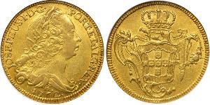 6400 Reis Brasilien Gold Joseph I of Portugal (1714-1777)