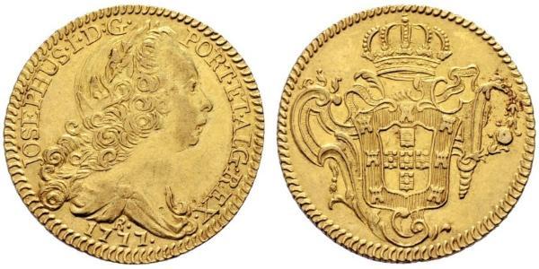 6400 Reis Brasilien Gold Joseph I of Portugal (1714-1777)