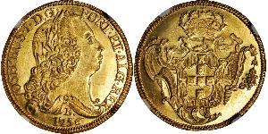 6400 Reis Brésil Or Joseph I of Portugal (1714-1777)