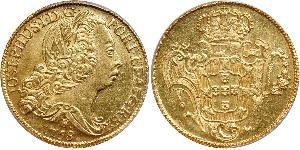 6400 Reis Brésil Or Joseph I of Portugal (1714-1777)
