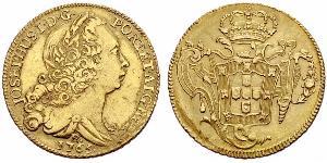 6400 Reis Brésil Or Joseph I of Portugal (1714-1777)