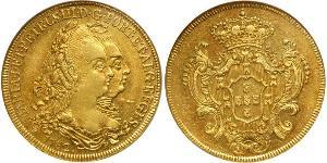 6400 Reis 巴西 金 Peter III of Portugal (1717-1786)