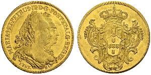 6400 Reis 巴西 金 Peter III of Portugal (1717-1786)