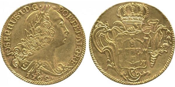 6400 Рейс Бразилия Золото Joseph I of Portugal (1714-1777)