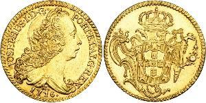 6400 Рейс Бразилія Золото Joseph I of Portugal (1714-1777)