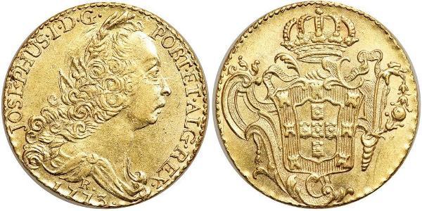 6400 Рейс Бразилія Золото Joseph I of Portugal (1714-1777)