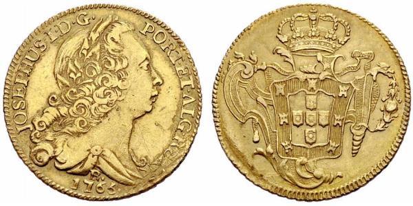 6400 Рейс Бразилія Золото Joseph I of Portugal (1714-1777)