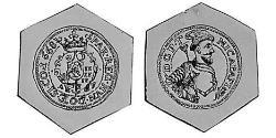 6 Ducat Principality of Transylvania (1571-1711) Oro 