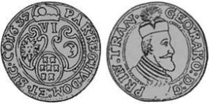 6 Groschen Principality of Transylvania (1571-1711) Silver 