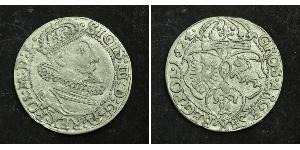 6 Grosh République des Deux Nations (1569-1795) Argent Sigismund III