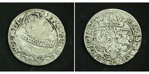 6 Grosh Confederazione Polacco-Lituana (1569-1795) Argento Sigismund III