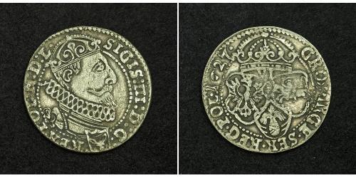 6 Grosh Confederazione Polacco-Lituana (1569-1795) Argento Sigismund III