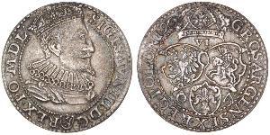 6 Grosh Polen-Litauen (1569-1795) Silber Sigismund III