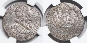 6 Grosh Polish-Lithuanian Commonwealth (1569-1795) Silver Sigismund III of Poland