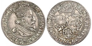 6 Grosh Polish-Lithuanian Commonwealth (1569-1795) Silver Sigismund III of Poland