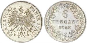 6 Kreuzer Allemagne Argent 