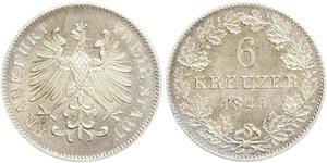 6 Kreuzer Allemagne Argent 