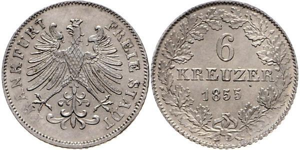 6 Kreuzer Allemagne Argent 