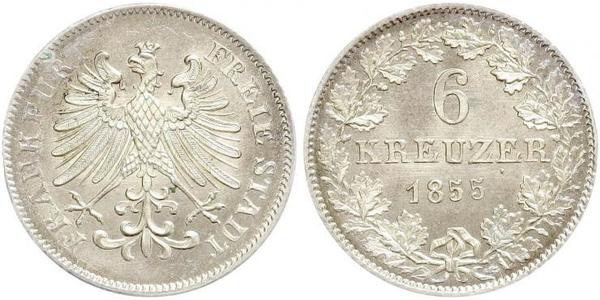 6 Kreuzer Allemagne Argent 