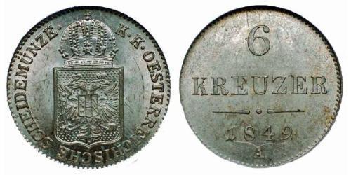 6 Kreuzer  Argent 