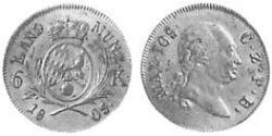 6 Kreuzer Électorat de Bavière (1623 - 1806) Argent 