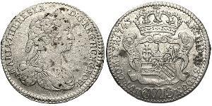 6 Kreuzer Austria Argento 