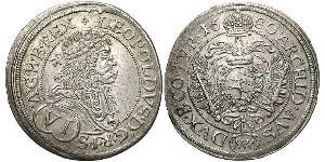 6 Kreuzer Austria Plata 