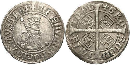 6 Kreuzer Austria Plata 