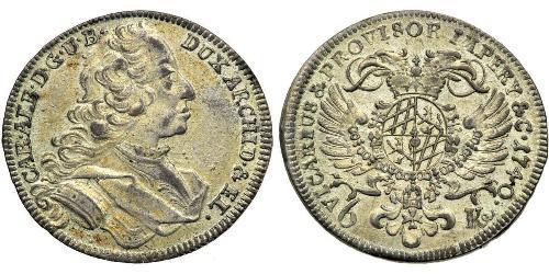 6 Kreuzer Electorate of Bavaria (1623 - 1806) Plata 