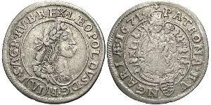 6 Kreuzer Hungría (1989 - ) Plata Leopoldo I de Bélgica (1790-1865)