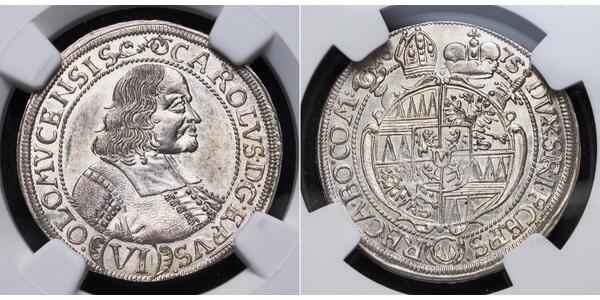 6 Kreuzer Sacro Imperio Romano (962-1806) Plata 