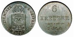 6 Kreuzer  Plata 