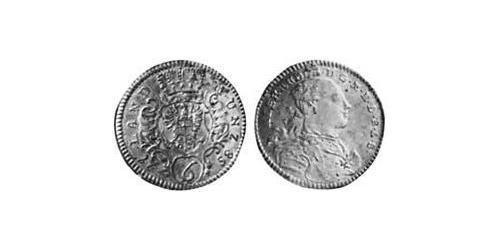 6 Kreuzer Fürstentum Ansbach (1398–1792) Silber Karl Alexander (Brandenburg-Ansbach-Bayreuth)(1736 – 1806)