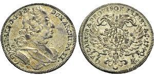 6 Kreuzer Kurfürstentum Bayern (1623 - 1806) Silber 