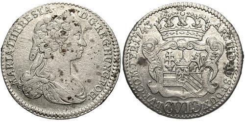 6 Kreuzer Austria  Silver 