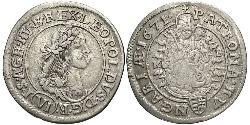 6 Kreuzer Hungary (1989 - ) Silver Leopold I of Belgium (1790-1865)