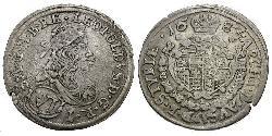6 Kreuzer 奥地利历史 (1156 - 1806) 銀 